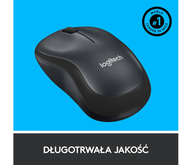 LOGITECH M220 silent wireless czarna - 329384 - zdjęcie 10